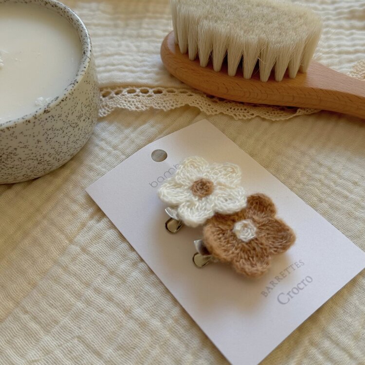 Baluchon Baluchon Duo of Croco Hair Clips