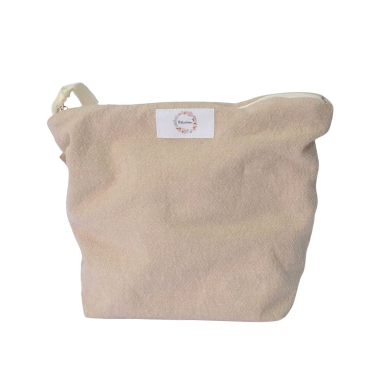 Baluchon Baluchon Linen Style Cosmetic Bag