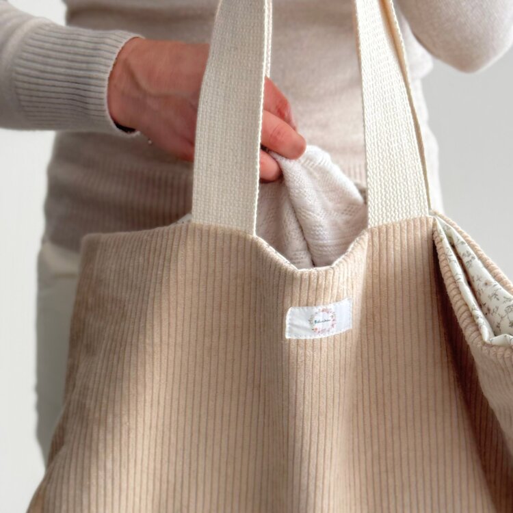 Baluchon Baluchon Corduroy Tote Bag