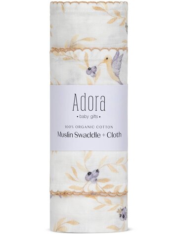 Adora Baby Gifts Lange en Tissu Vine Adora Baby Gifts Garçon