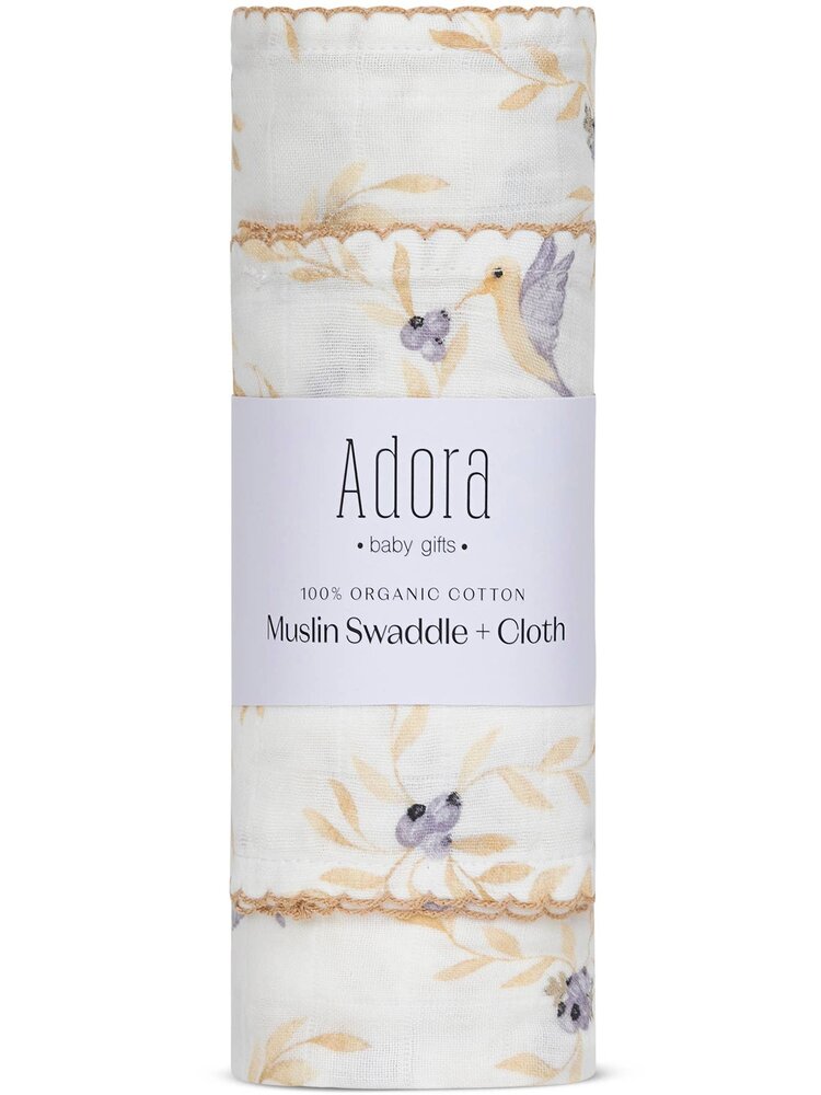 Adora Baby Gifts Adora Baby Gifts Boys Vine Cloth Swaddle
