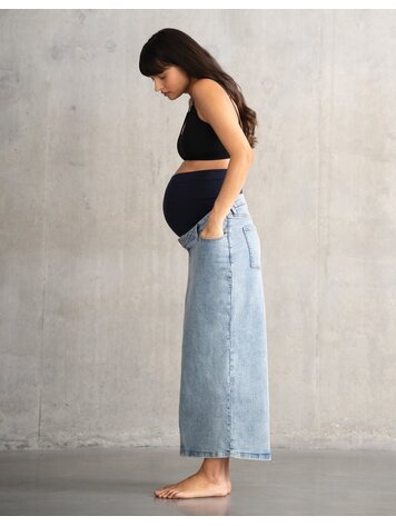 Seraphine Jupe en Denim Maternité Seraphine