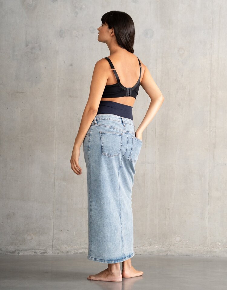 Seraphine Jupe en Denim Maternité Seraphine