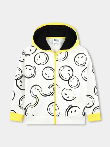 LITTLE MARC JACOBS グレー ホワイト ジャケット Little Marc Jacobs - Boutique L'Enfantillon