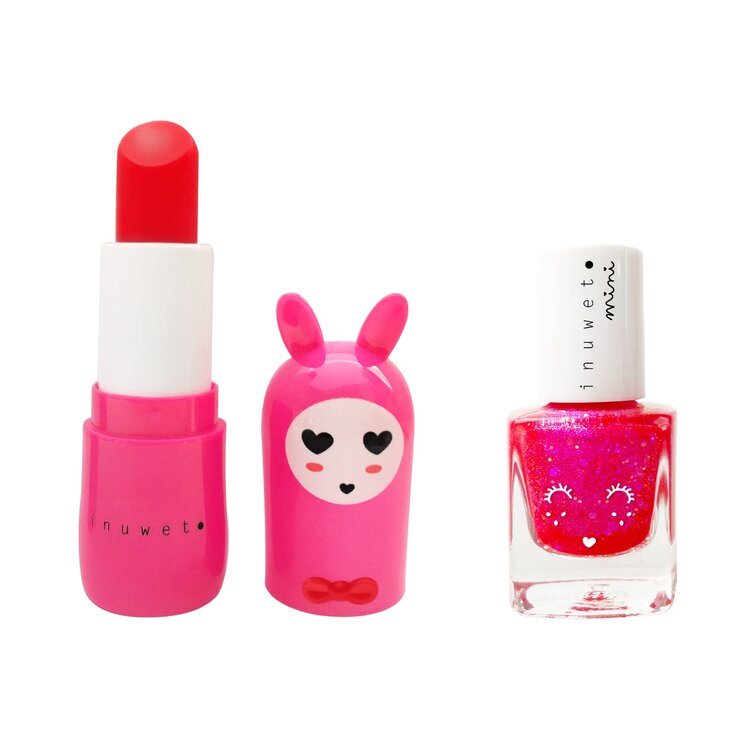 inuwet Inuwet Nail Polish & Lip Balm Duo