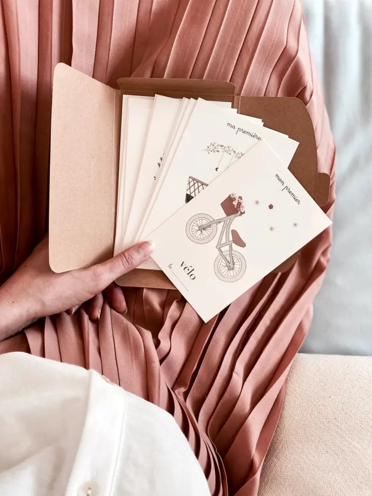 Les Yeux Frippons Cartes Étapes Bébé