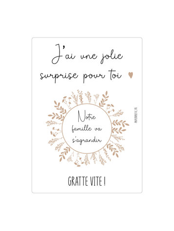 Papier Poetic Papier Poetic Scratch Card