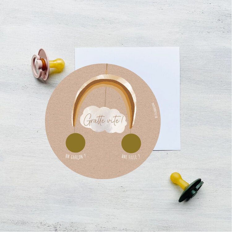 Papier Poetic Carte à Gratter Papier Poetic