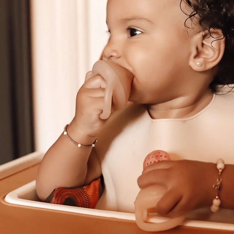 Ali+Oli Ali+Oli Silicone Pacifier Feeder Set