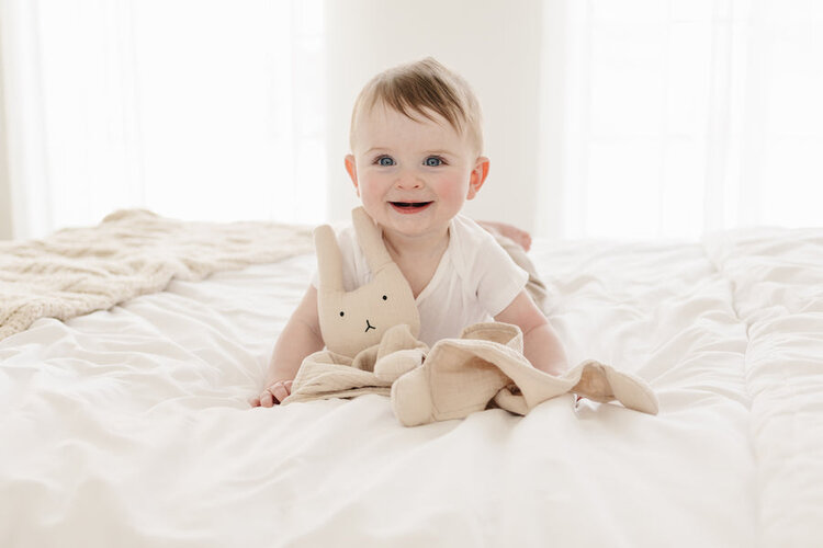 marlow & Co Couverture Doudou Lapin Marlow & Co