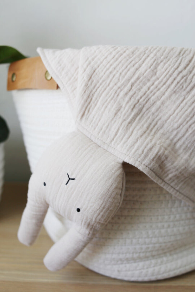 marlow & Co Couverture Doudou Lapin Marlow & Co