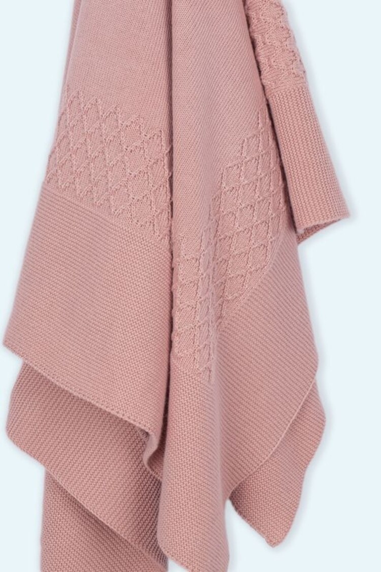 Dr.Kids Dr.Kids Girls Knit Blanket