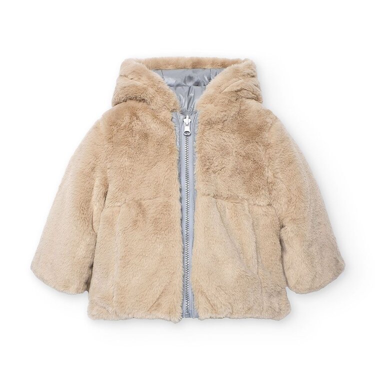 Boboli Boboli Girls Reversible Coat