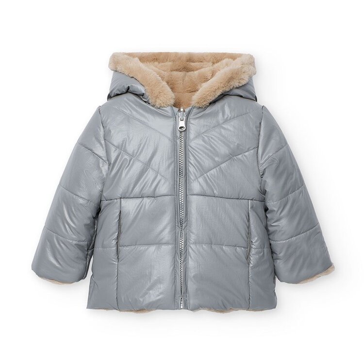 Boboli Boboli Girls Reversible Coat