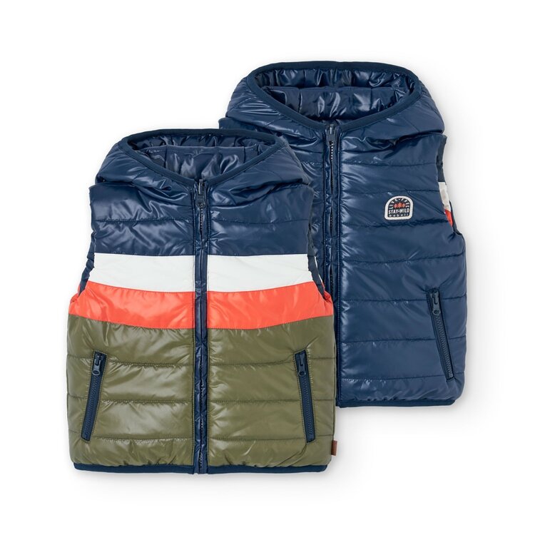 Boboli Boboli Boys Reversible Bodywarmer