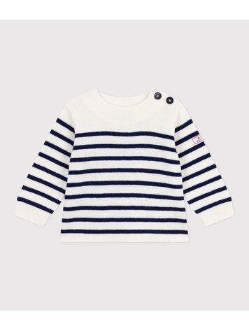 Petit Bateau Petit Bateau Boys Marine Pullover
