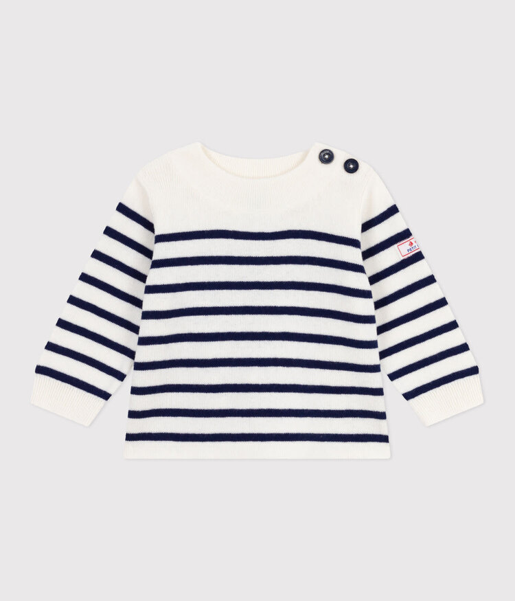 Petit Bateau Pull Marin Petit Bateau Garçon