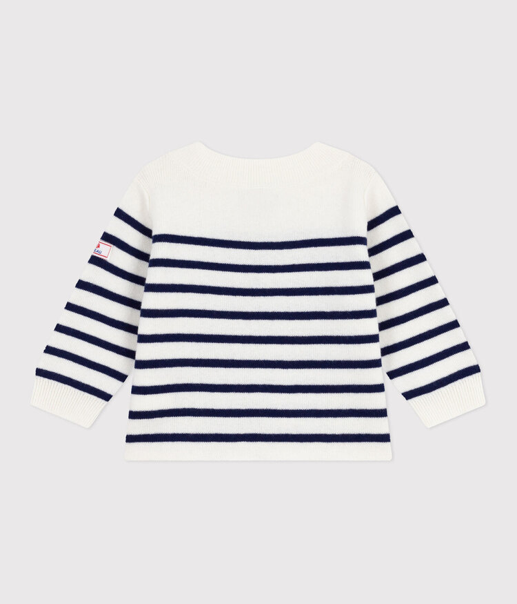 Petit Bateau Petit Bateau Boys Marine Pullover