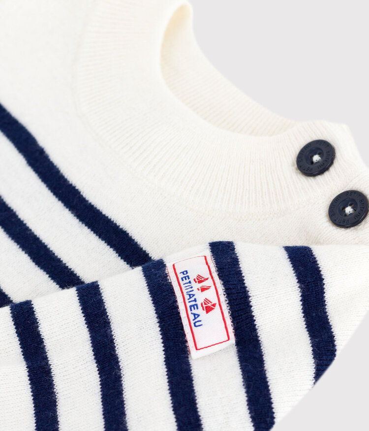 Petit Bateau Petit Bateau Boys Marine Pullover