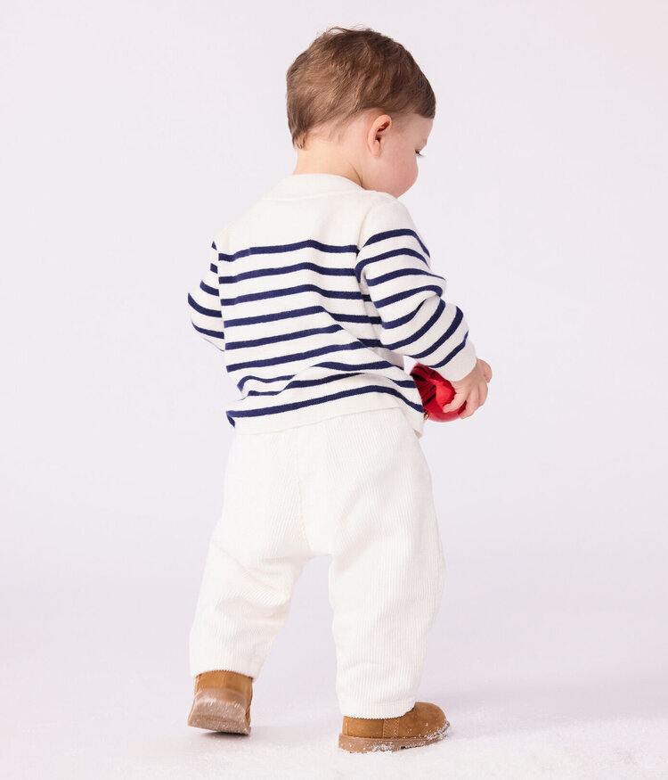 Petit Bateau Petit Bateau Boys Marine Pullover