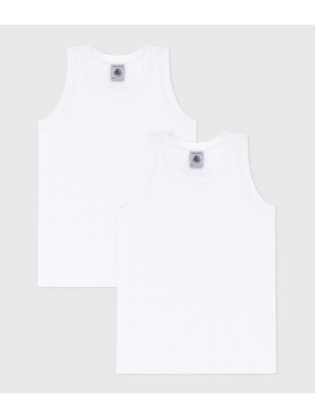 Petit Bateau Lot de 2 Camisoles Petit Bateau Garçon