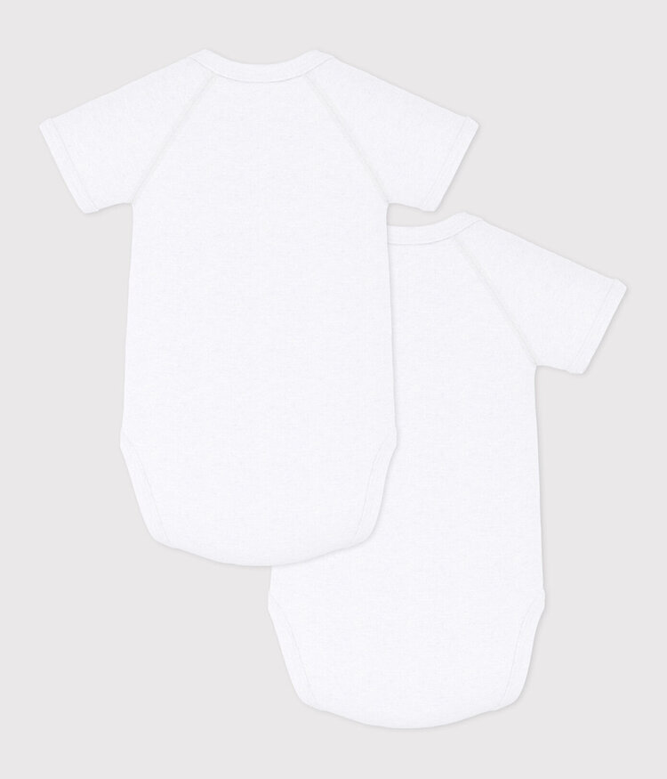 Petit Bateau Petit Bateau Girls Set of 2 Bodies