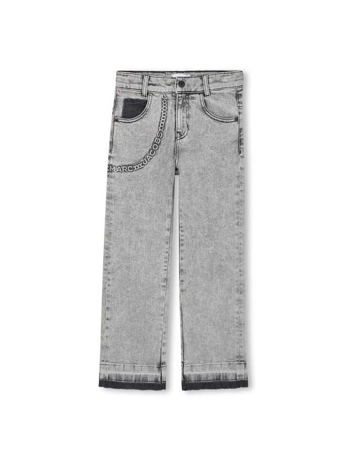 LITTLE MARC JACOBS グレー ホワイト ジャケット LITTLE MARC JACOBS グレー ホワイト ジャケット