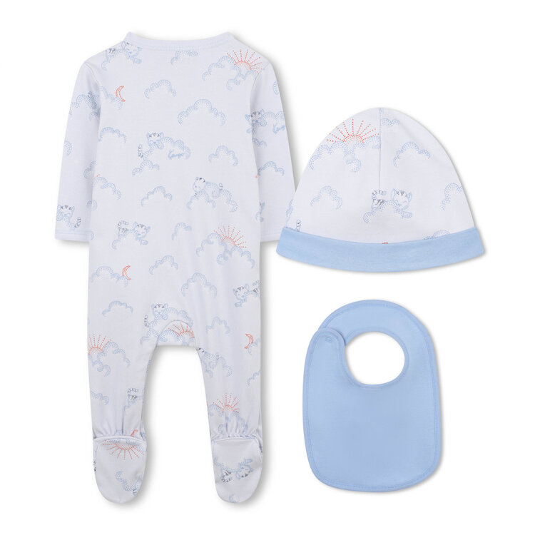 Kenzo Kids Kenzo Boys Pyjamas Bib & Bonnet