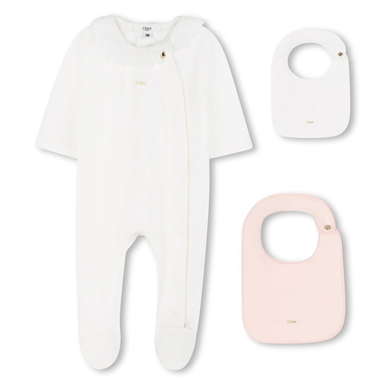 Chloé Chloé Girls Pyjamas & 2 Bibs