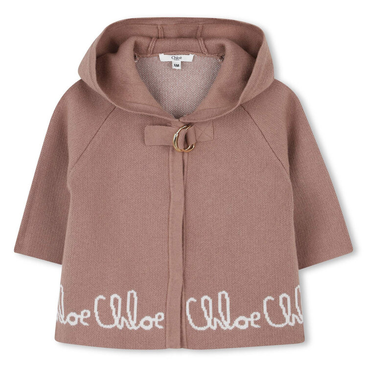 Chloé Chloé Girls Knit Cape