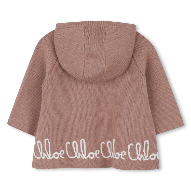 Chloé Cape Tricot Chloé Fille
