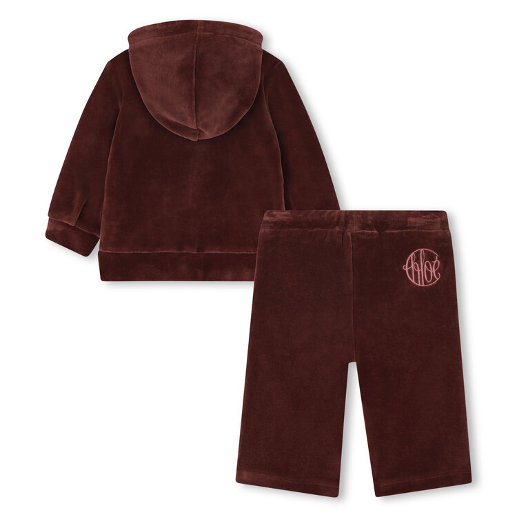 Chloé Chloé Girls Velvet 2Pcs Set