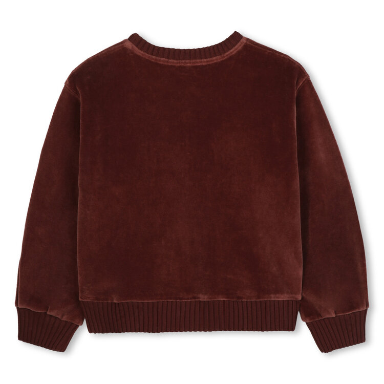 Chloé Chloé Girls Velvet Sweater