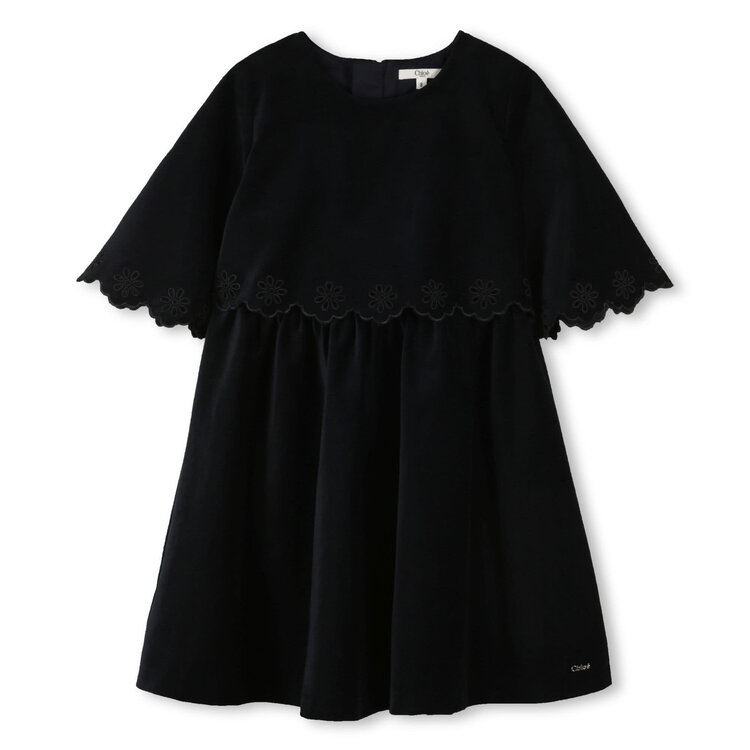 Chloé Chloé Girls Velvet Dress
