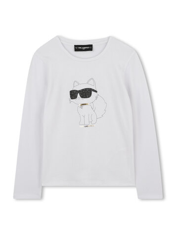 Karl Lagerfeld Karl Lagerfeld Girls Long Sleeves T-Shirt