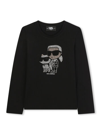 Karl Lagerfeld Karl Lagerfeld Girls Long Sleeves T-Shirt