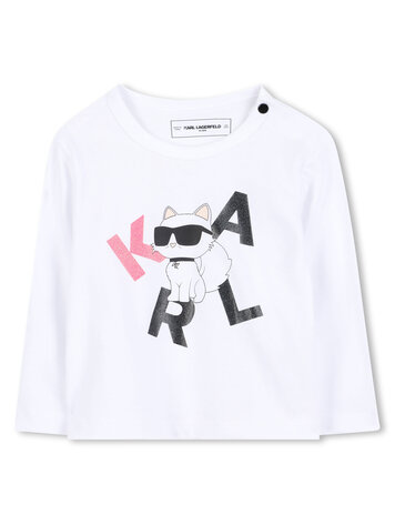 Karl Lagerfeld Karl Lagerfeld Girls Long Sleeves T-Shirt