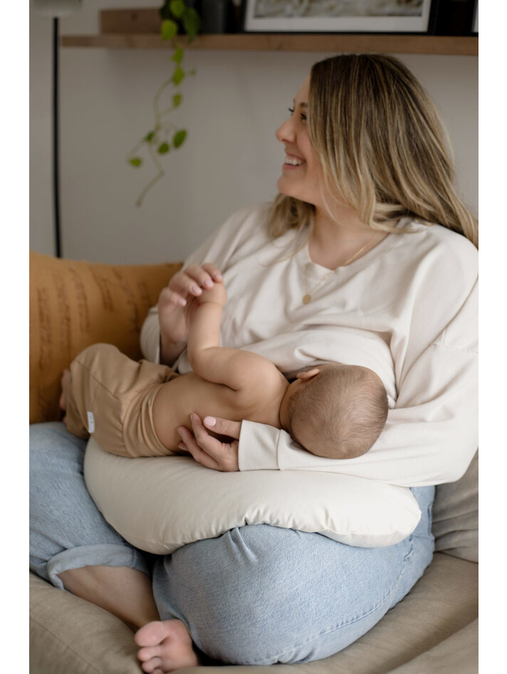 Coussin D'allaitement Bubblin Pour Bébé - Forme Méduse (Jelly Fish) - Aide à La Position Pour Maman Et Confort Bébé - 7