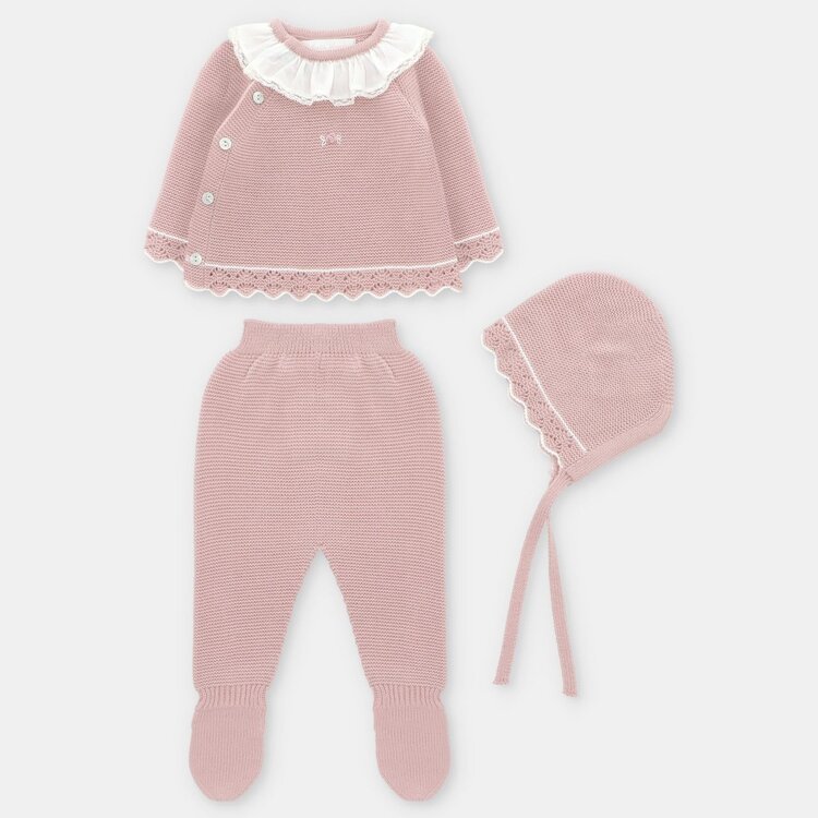 Martin Aranda Martin Aranda Girls Knit 3Pcs Set