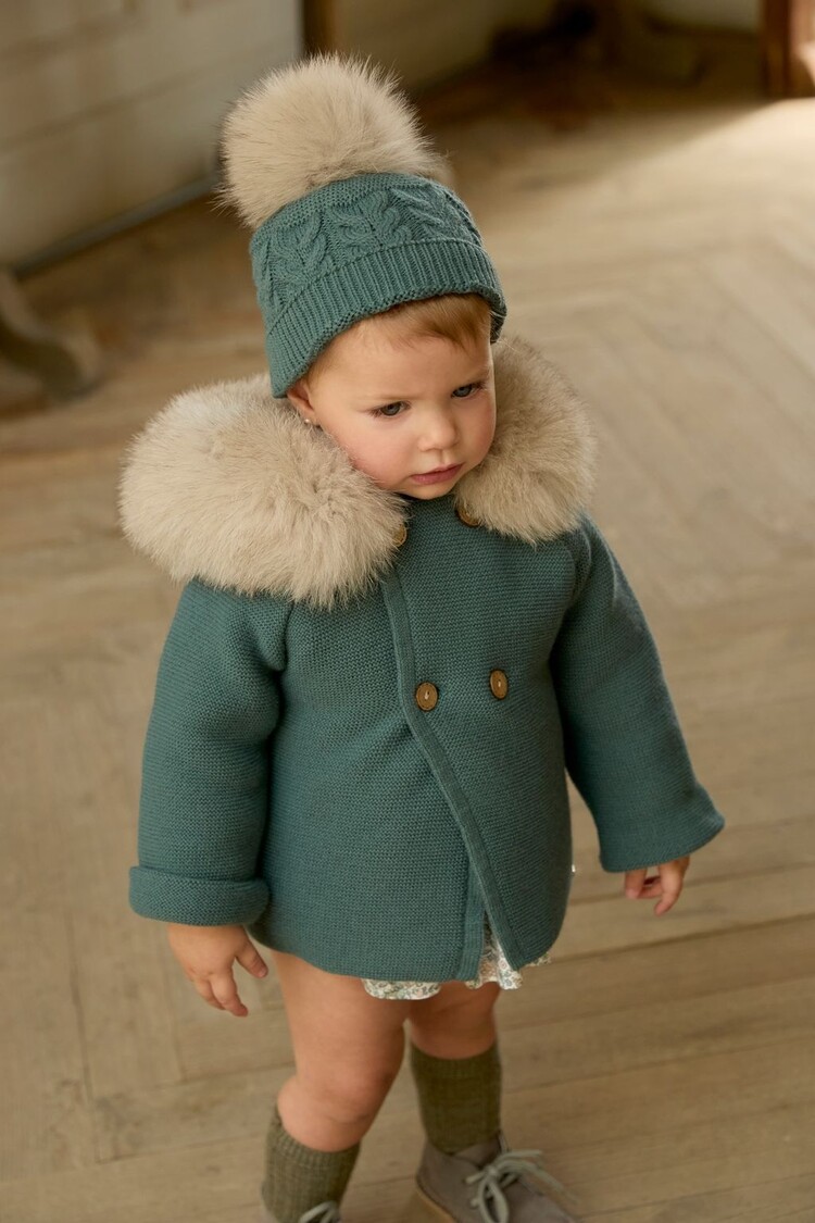 Martin Aranda Martin Aranda Girls Knit Coat