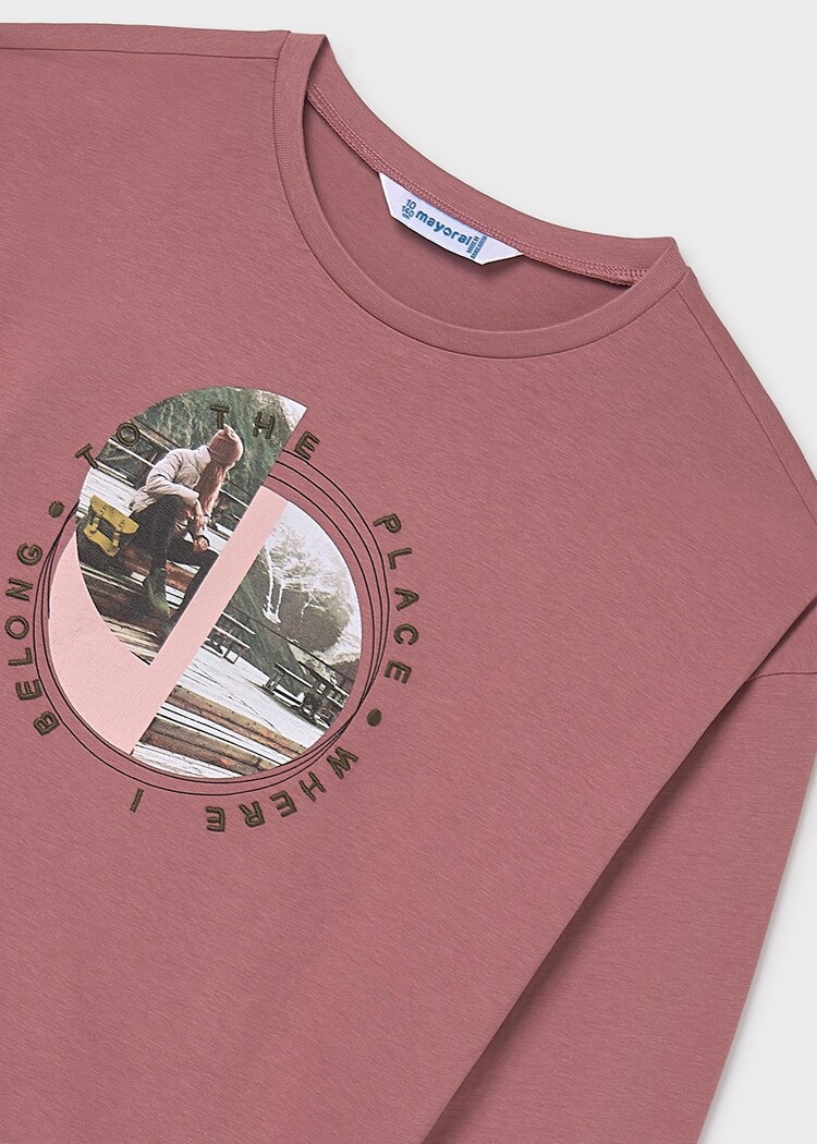 Mayoral Mayoral Girls Long Sleeves T-Shirt