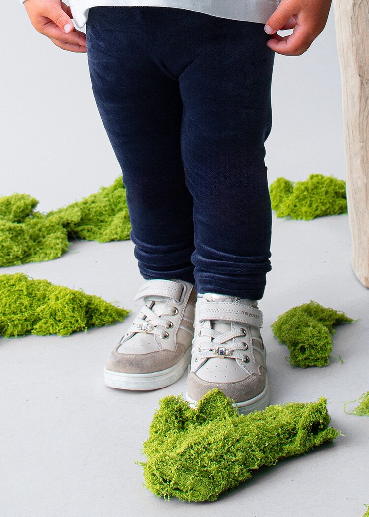 Mayoral Mayoral Girls Velvet Leggings