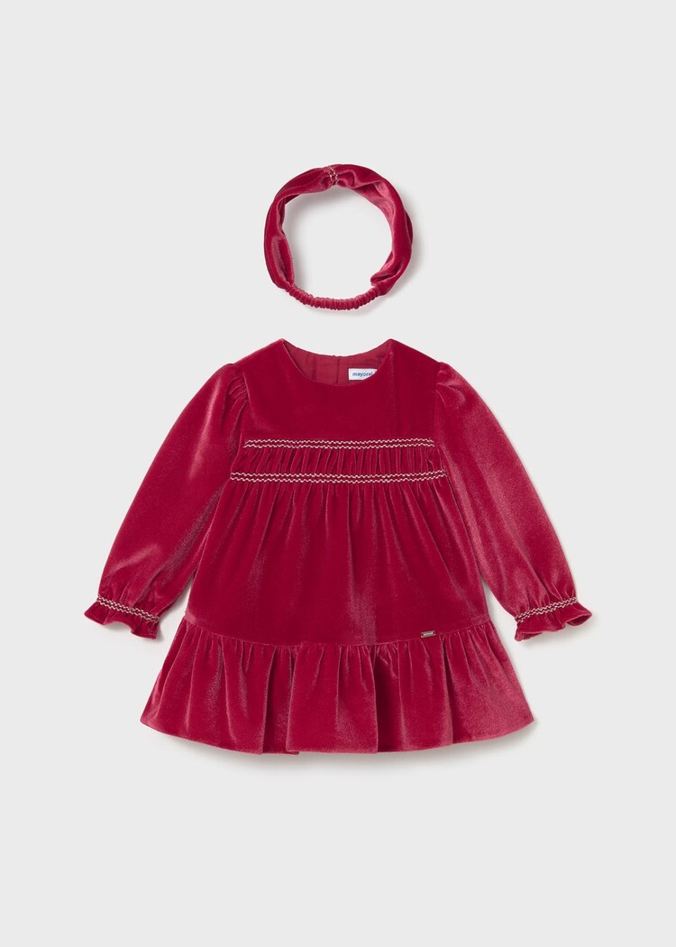 Mayoral Mayoral Girls Dress & Headband