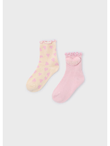 Mayoral Mayoral Girls 2 Pairs of Socks