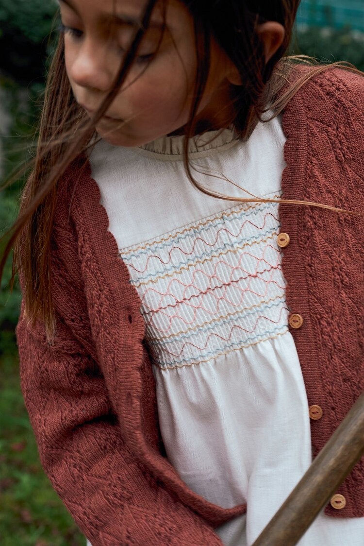 Laranjinha Girls Cardigan