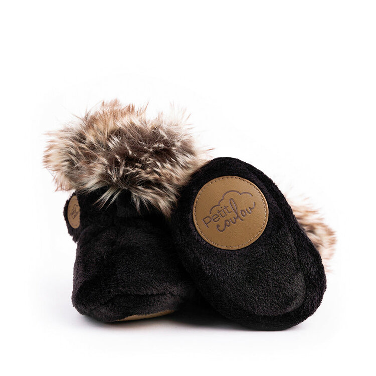 Petit Coulou Bottines Hiver avec Fourrure Petit Coulou