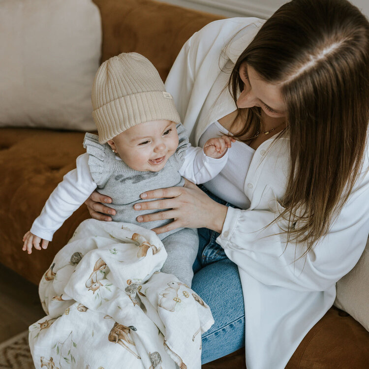 Petit Coulou Petit Coulou Baby Knit Hat