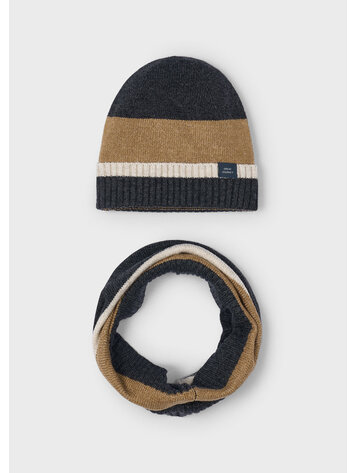 Mayoral Mayoral Boys Hat & Neck Warmer