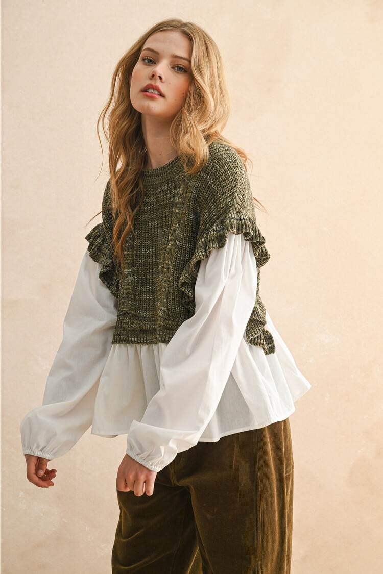 Miou Muse Blouse Combo Pull Miou Muse