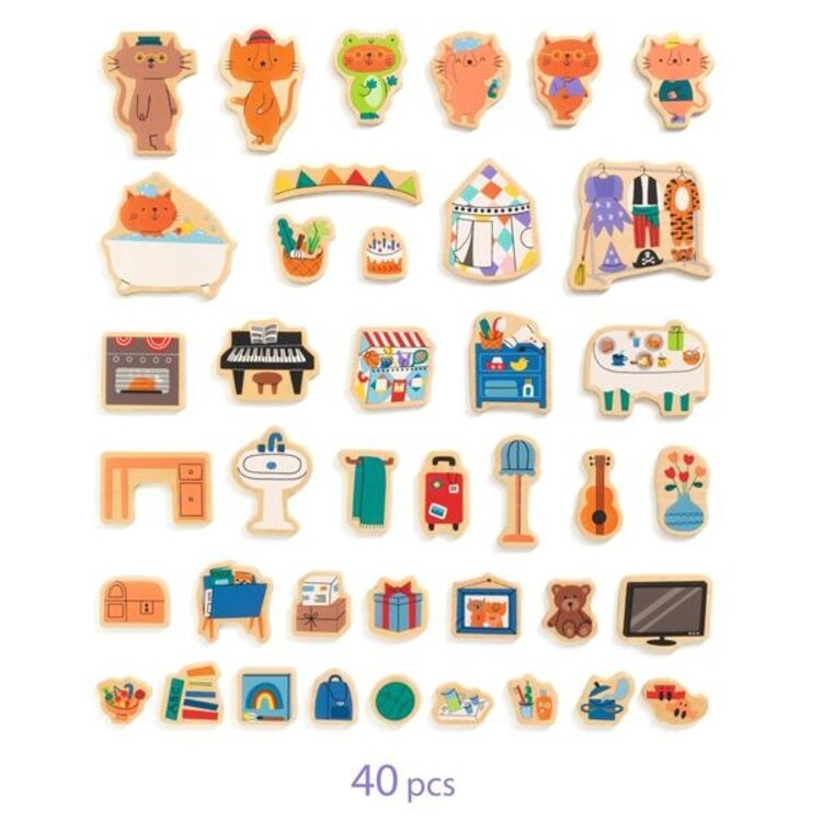 Djeco Djeco Magnetic's/InZeHouse